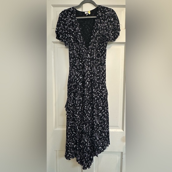 NWOT Joie Orita Floral Black Dress - Picture 7 of 11